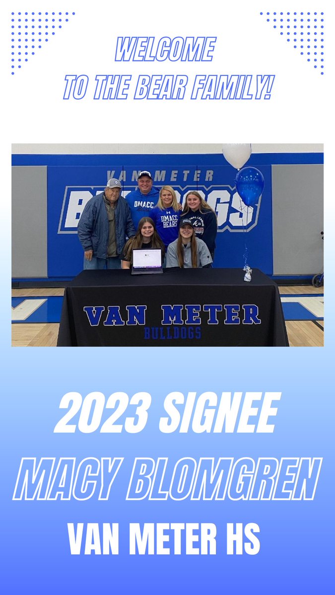 ‼2023 signee‼

Everyone welcome Macy Blomgren! Macy is from Van Meter High school! Can't wait to see you in Boone next fall! 

#GoBears🥎
<a href="/BobLigouri/">Bob Ligouri</a>