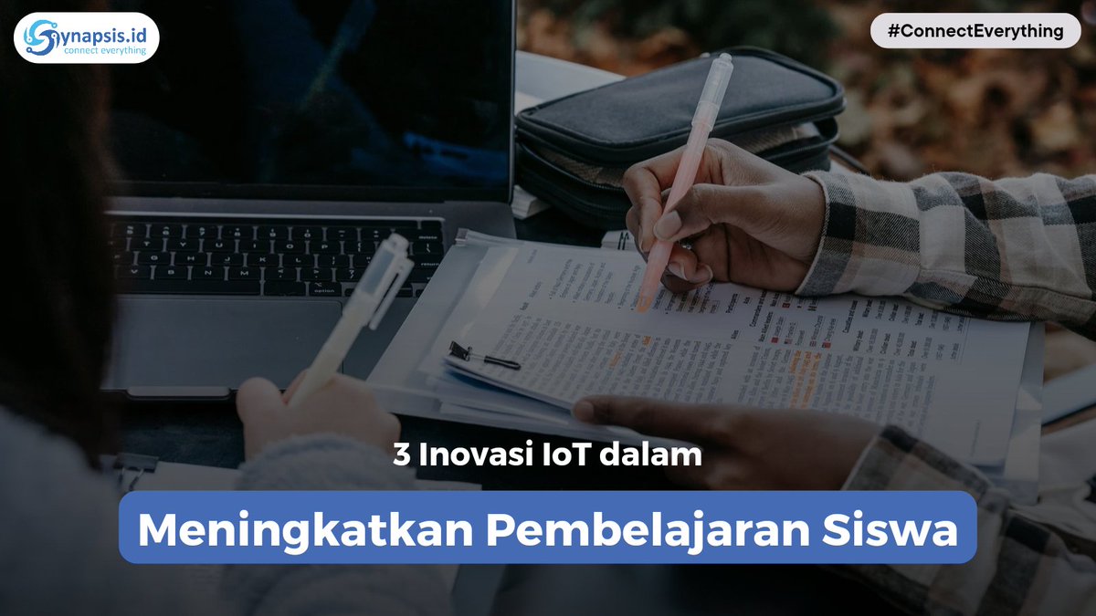 synapsisid's tweet photo. Kira-kira kali ini inovasi IoT apalagi yaa di dalam bidang pendidikan? Yuk simak selengkapnya di artikel berikut! 
https://t.co/lXpCWsukhH

#InternetOfThings #IoT #Education  #Student  #ArtificialIntelligence #AugmentedReality #PortableVirtualEducation  #StudentDay https://t.co/wGECjzyPP0