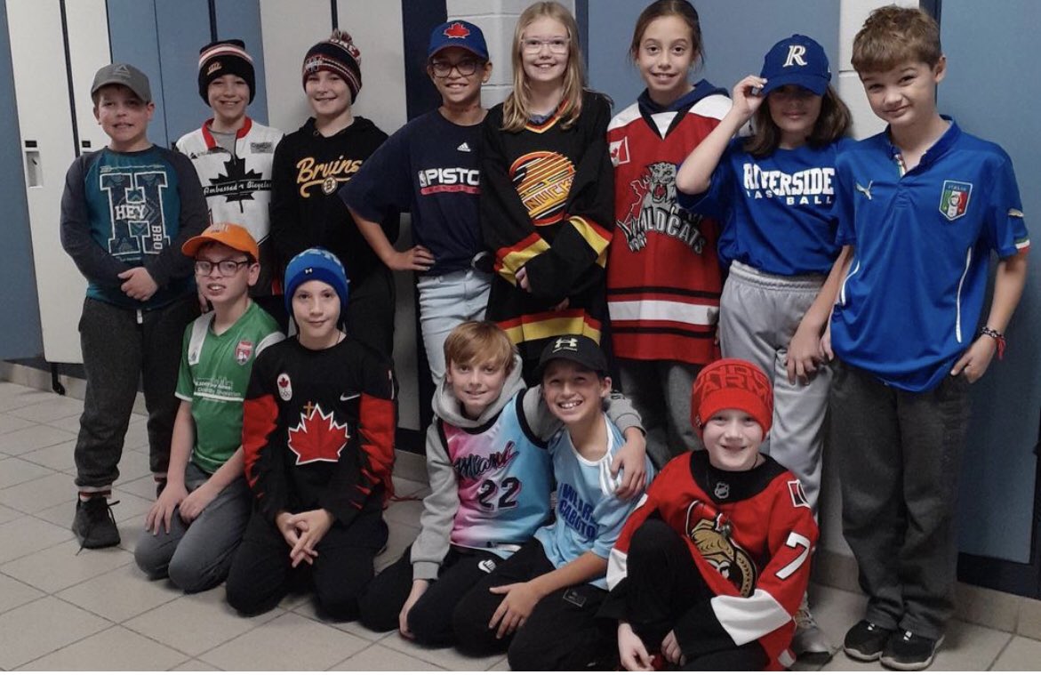 Today was a special hat and jersey day fundraiser at SJV⭐️ We raised $1,924, which will be donated to the Ronald McDonald House of Windsor. We are beyond grateful to our SJV community for the generous donations! 💜