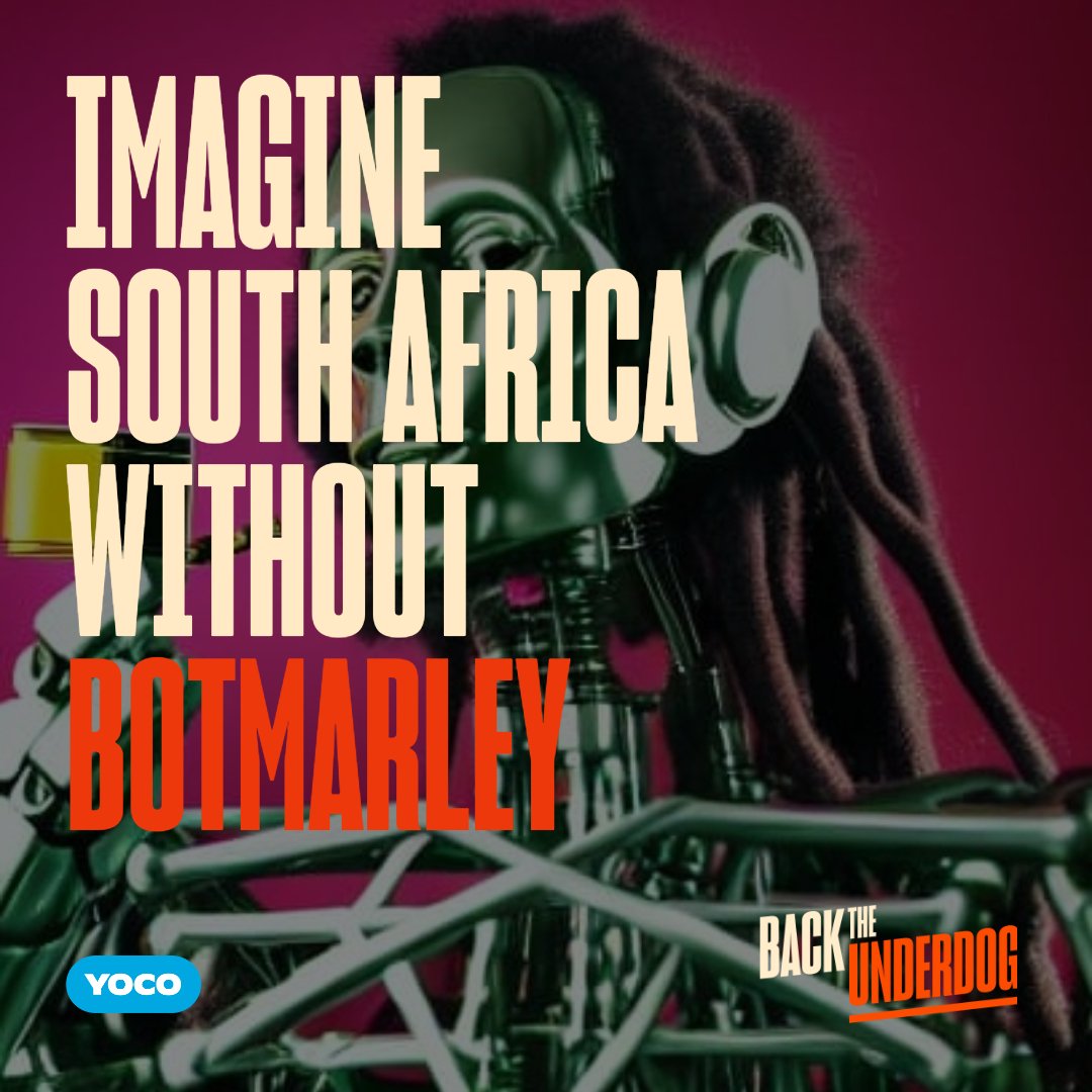 Lol we really can't 🚀
<a href="/Yoco_ZA/">Yoco</a>
#BackTheUnderdog