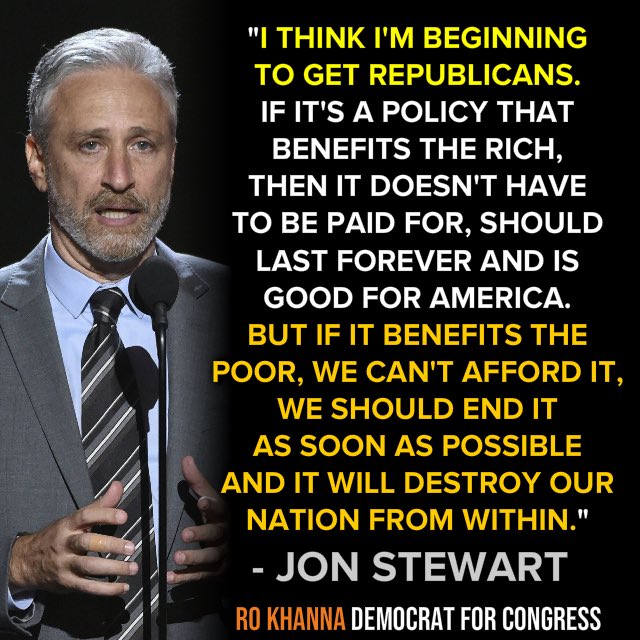 lisakrstin's tweet image. Jon Stewart nails it.