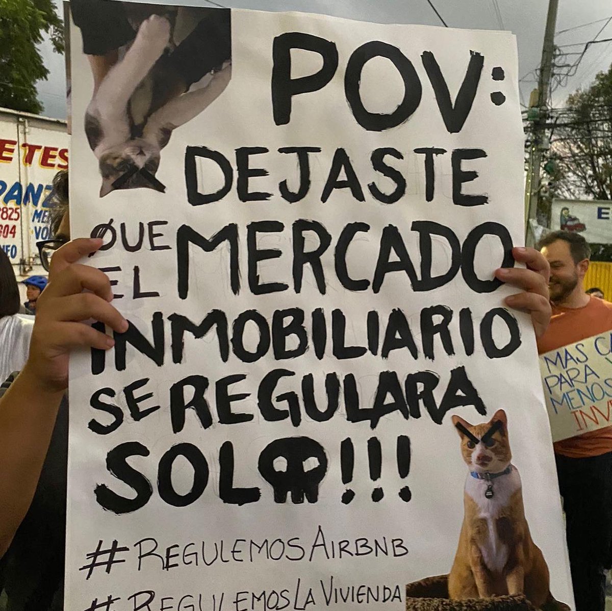 GatitosVsDesig's tweet image. Miau. Hoy estuvimos en las oficinas de Seduvi, en la protesta por el derecho a la vivienda en la CDMX. Entregamos un documento con pliego petitorio, que también compartirnos por aquí. bit.ly/PliegoProtesta… (abajo está completo).