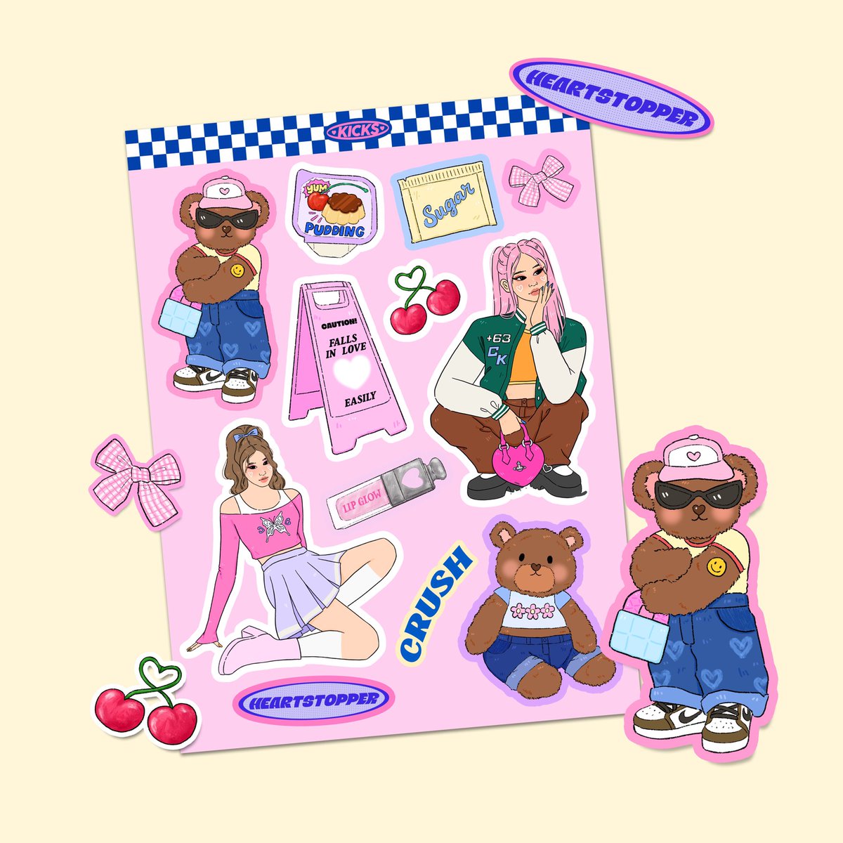 studio_kicks's tweet photo. ˏˋ°•*⁀➷ NEW MERCH IS UP! 🪄💗 https://t.co/CYtTyyFDx9