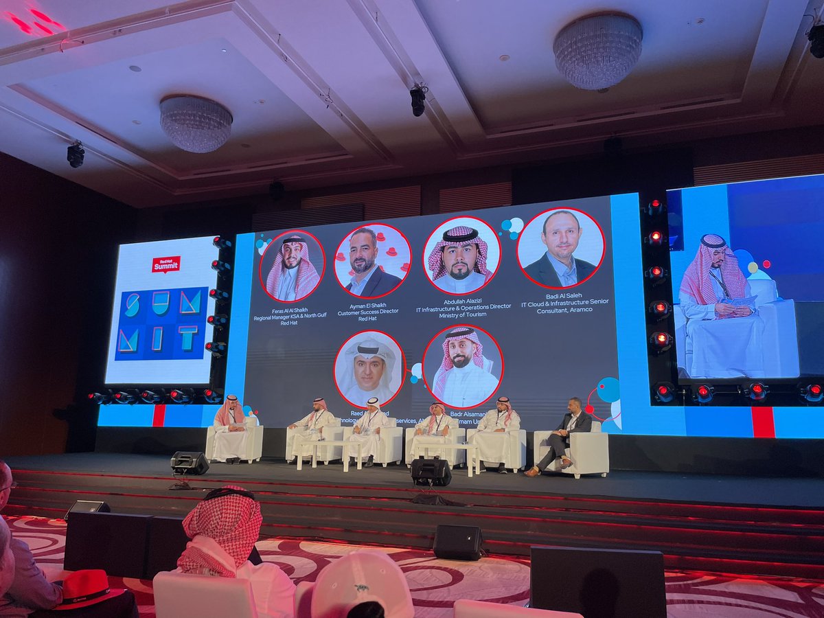 Wonderful week spending time at Summit connect and with customers and partners in KSA, Dubai, and Abu Dhabi. We have an amazing team in the region and it is exciting to see all the growth. @openshift @RedHatSummit