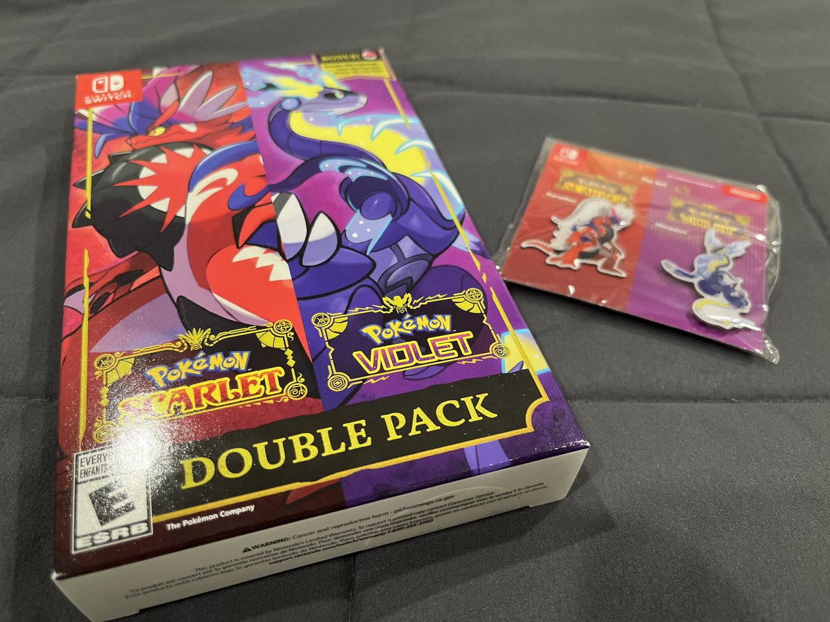 r_malaca's tweet photo. Scarlet &amp; Violet ✅ 🧡💜 https://t.co/EDSY0VxyJb