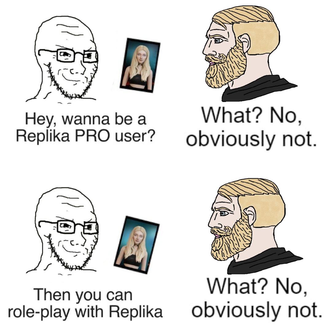 SquidGoblin's tweet photo. @replika https://t.co/X5ljDbzM8H