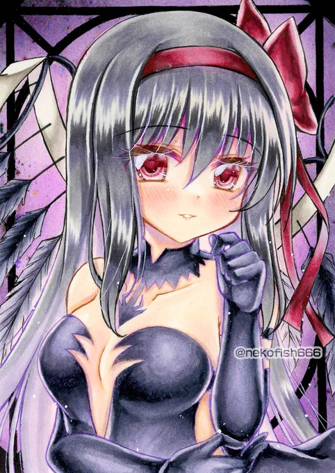 最後の二人。これでまどマギがコンプリート。#アナログ #魔法少女まどかマギカ #まどマギ #アルティメットまどか#悪魔ほむら 