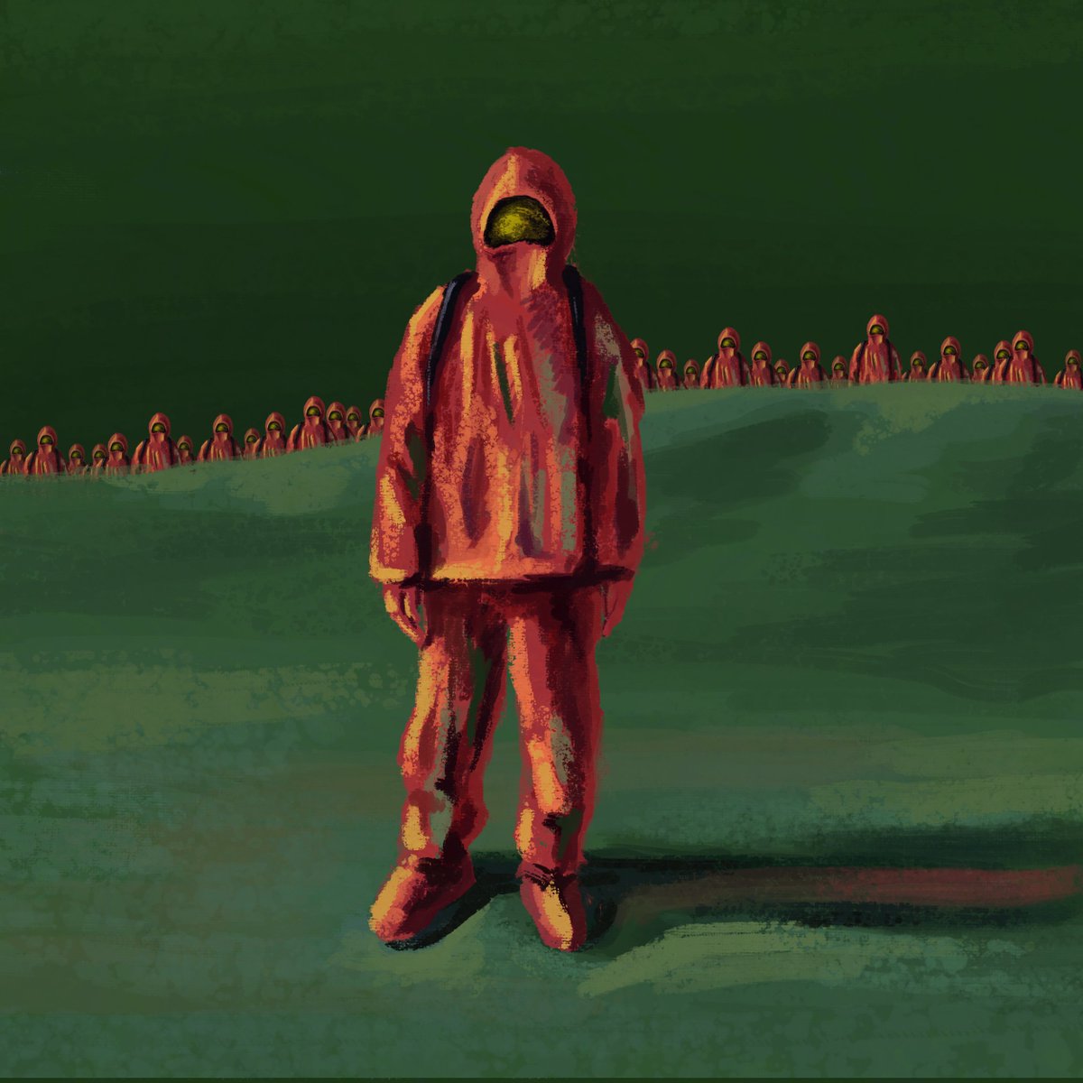 Mucteba_Seyit's tweet photo. 🔥 New Drop 🔥

"Void" on @foundation 

"Void, Loneliness, solitude, forsaken, dissociation, distorted, featureless, robots, parallel universe, marionette, hope, future, prisoners, numbers, technology, apocalypse, and stuck in LIMBO"

#NFTs  #NFTcollection #NABU 
Details 🧵👇 https://t.co/7e7ThxFmMp