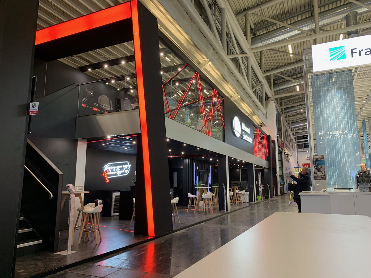 ArrayDisplay's tweet image. Our stand design at #electronica2022