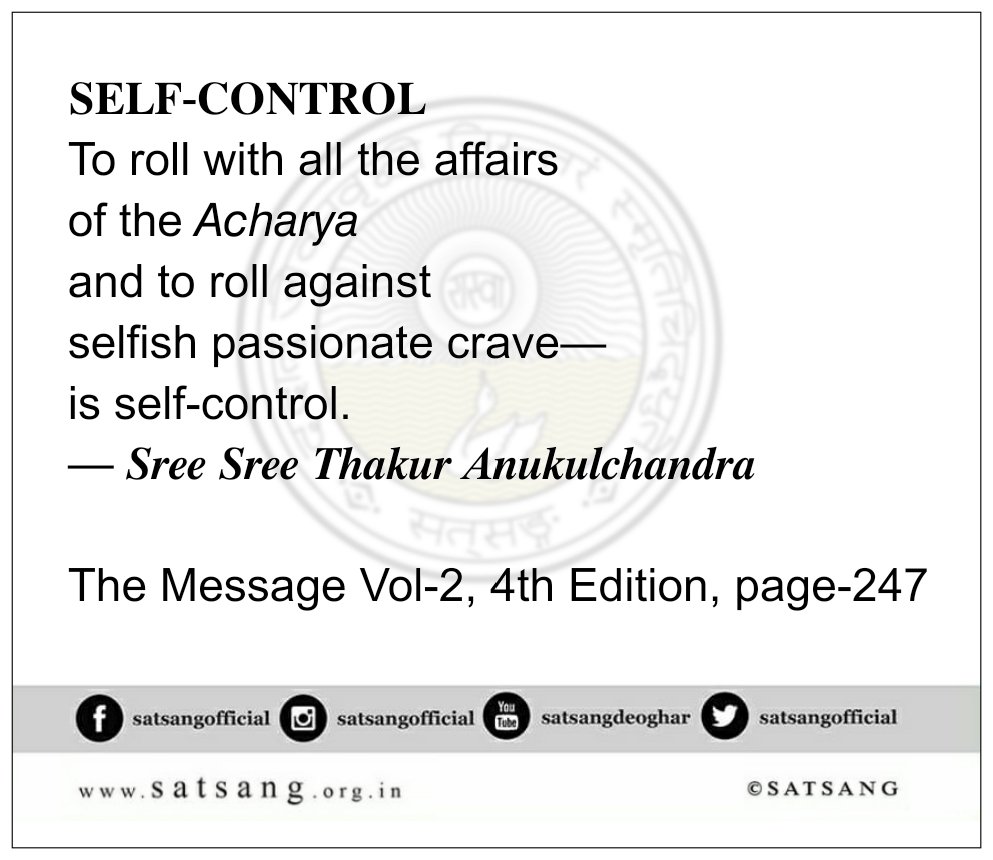 satsangofficial's tweet photo. VE932:
#TheMessage #TheMessageVol2 #𝐒𝐄𝐋𝐅_𝐂𝐎𝐍𝐓𝐑𝐎𝐋 https://t.co/DPzpN2WWn4