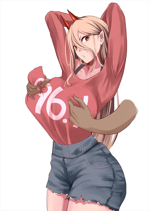 アニメ4話時点で描いてたパワーちゃん。 