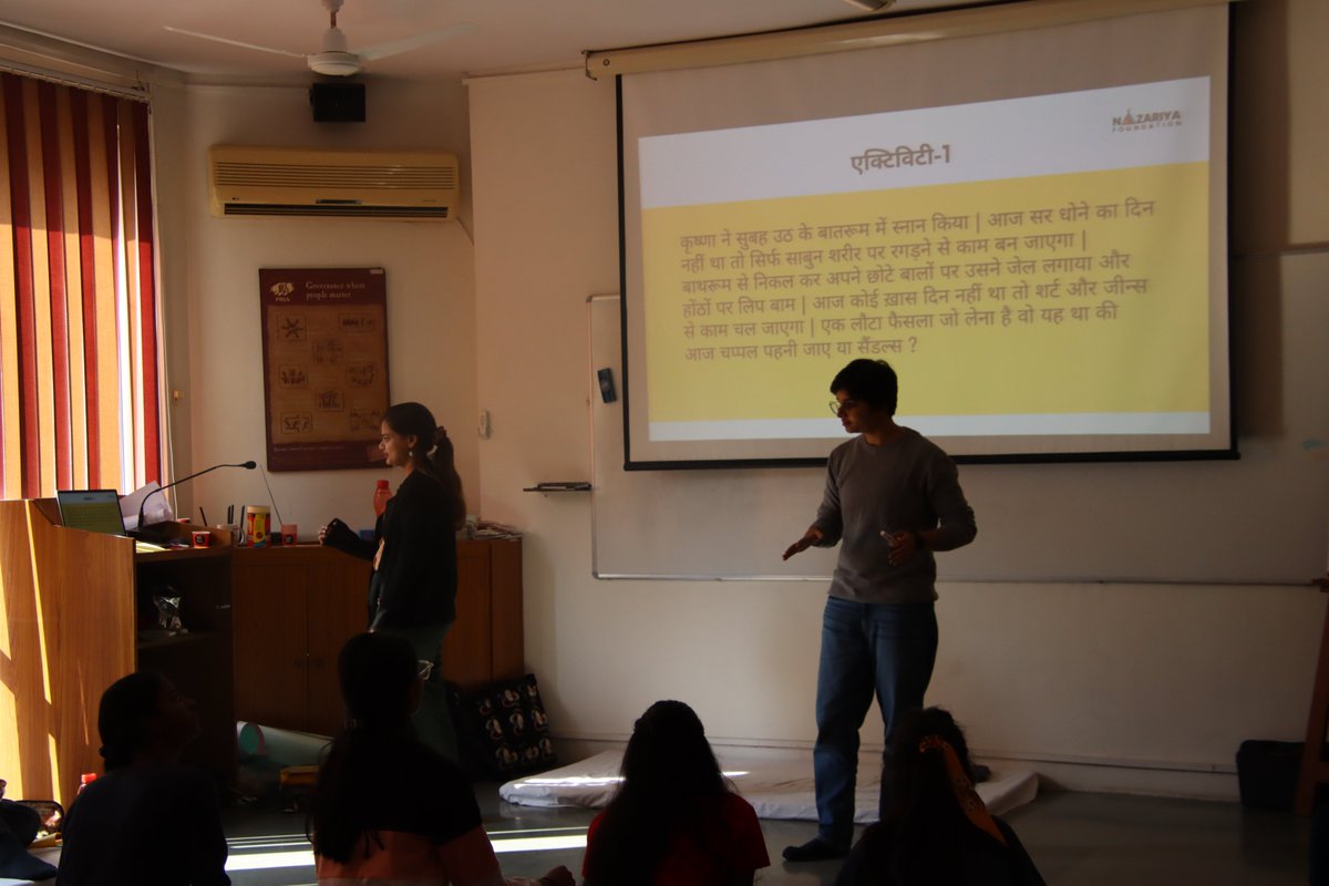 PRIA_India's tweet photo. #Antargoonj2022 organized by @FoundationMf is underway with 50 adolescent youth from all over the country taking part in #funfilledactivities, sessions & learnings- #storytelling #theatre #dance #karate-for diligent leadership building to make a difference in world. https://t.co/RQejxnUeBv