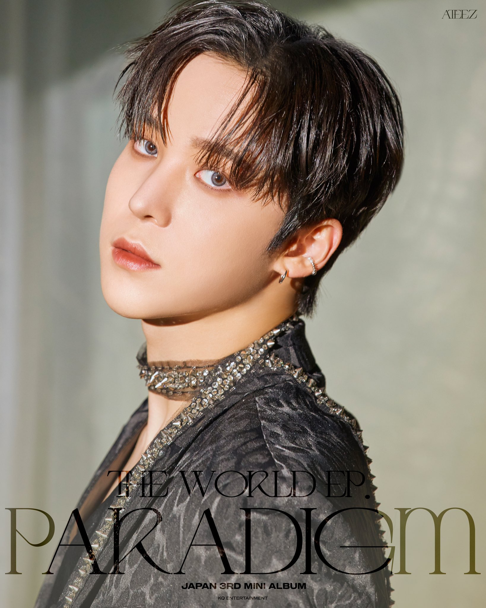 ATEEZ YUNHO THE WORLD EP . PARADIGM Official Photocard Solo