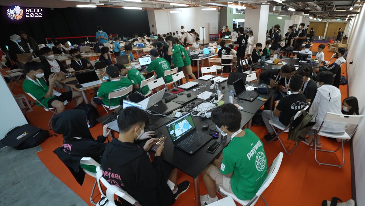 RoboCupAP's tweet image. 𝗛𝗶𝗴𝗵𝗹𝗶𝗴𝗵𝘁𝘀 𝗼𝗳 𝗥𝗖𝗔𝗣 𝟮𝟬𝟮𝟮 𝗖𝗼𝗦𝗽𝗮𝗰𝗲 𝗙𝗶𝗻𝗮𝗹𝘀 (𝟭)
#RoboCup #RCAP #rcap2022 #RCAPacademy #cospace #CoSpaceRobot #EduTECHAsia #singapore #ai #robots #cs #computerscience #future #autodriving #Rescue #ADC #AutoDriving #Challenge #Tesla #Travel #Education