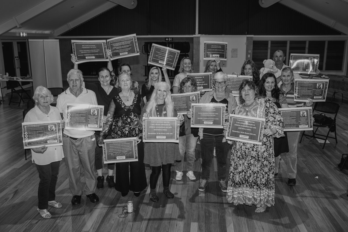 Thank you VoiceUp Australia, Professor Caroline Taylor Foundation and the SAGE/Brave Movement for organising last night's public forum in Coffs Harbour calling on the community to get educated on child sexual abuse.