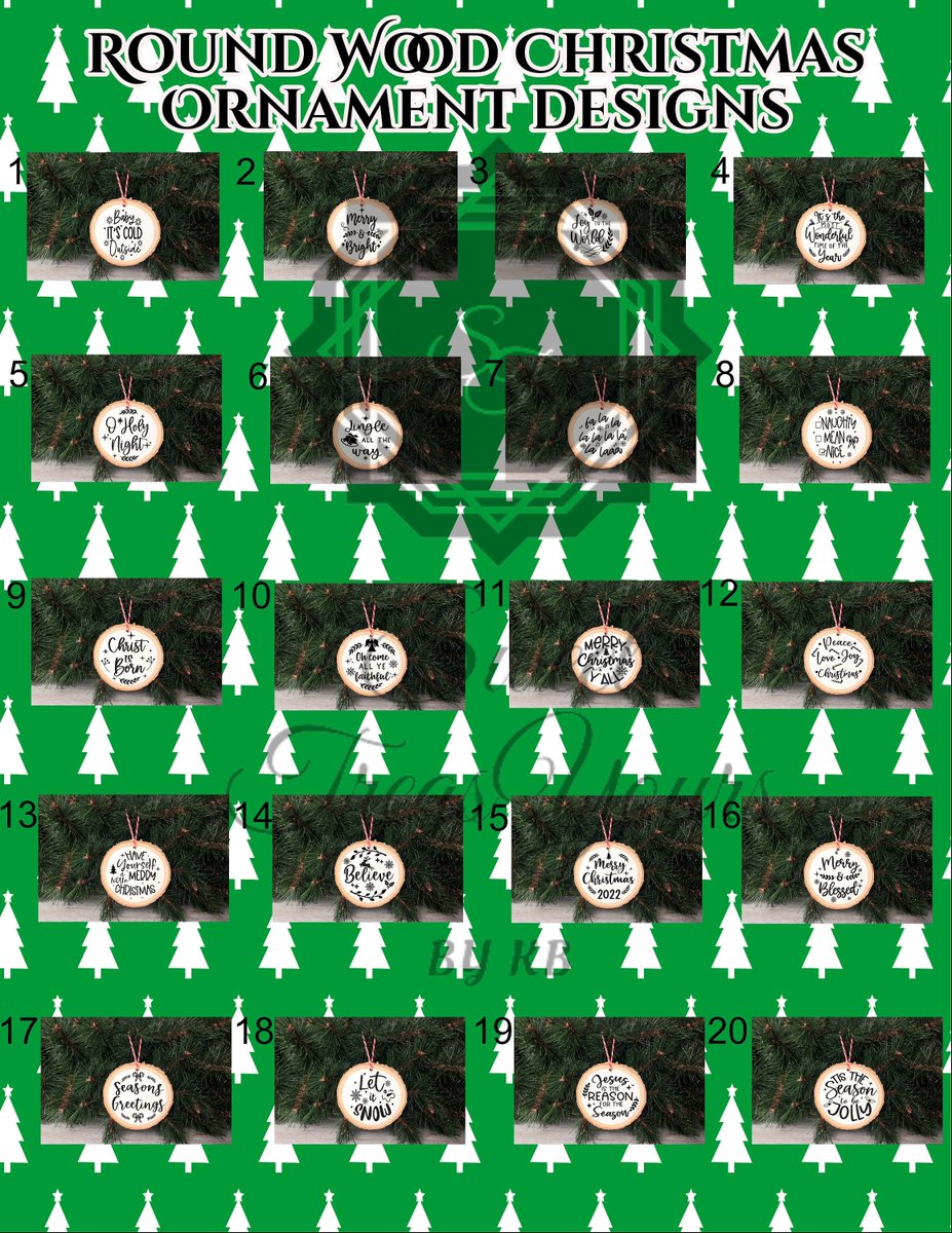 SweetTreasYours's tweet image. Excited to share the latest addition to my #etsy shop: Personalized Wood Round Christmas Tree Ornaments Various Sayings - Sublimated etsy.me/3ULE104 #SweetTreasYours #personalizedwood #roundchristmas #treeornaments #customdesigns #weddinganniversary