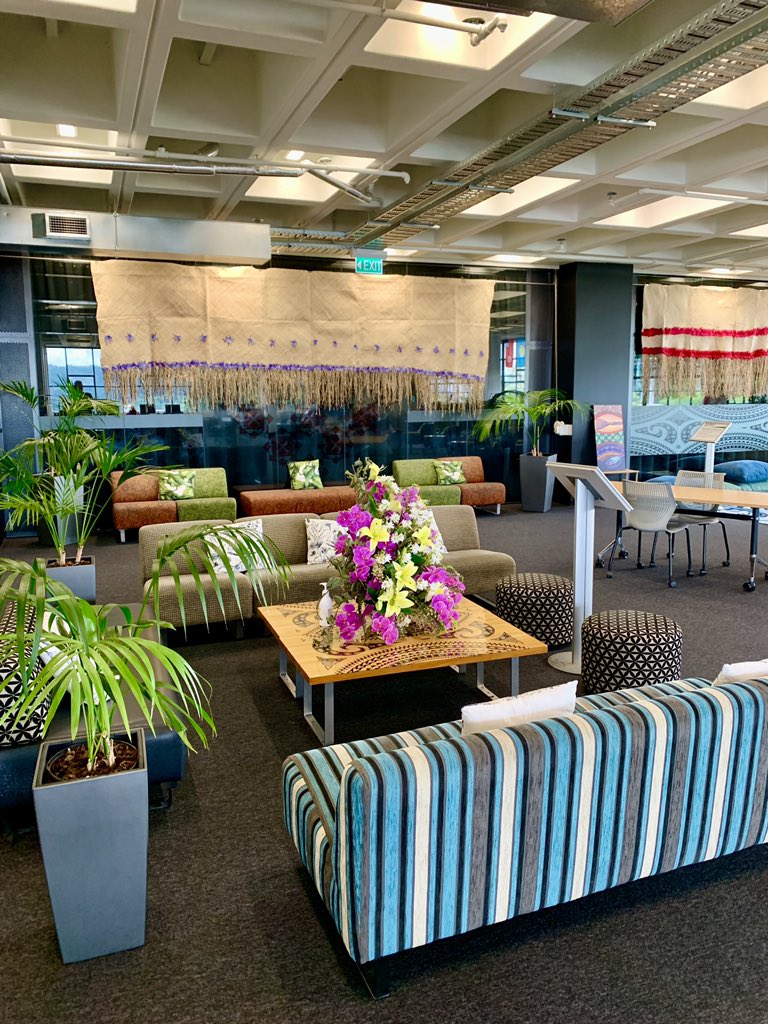 andypriestner's tweet image. Loved the Pasifika space in @WgtnUniLibrary todays UX training venue #uxtour (other NZ libraries take note!)