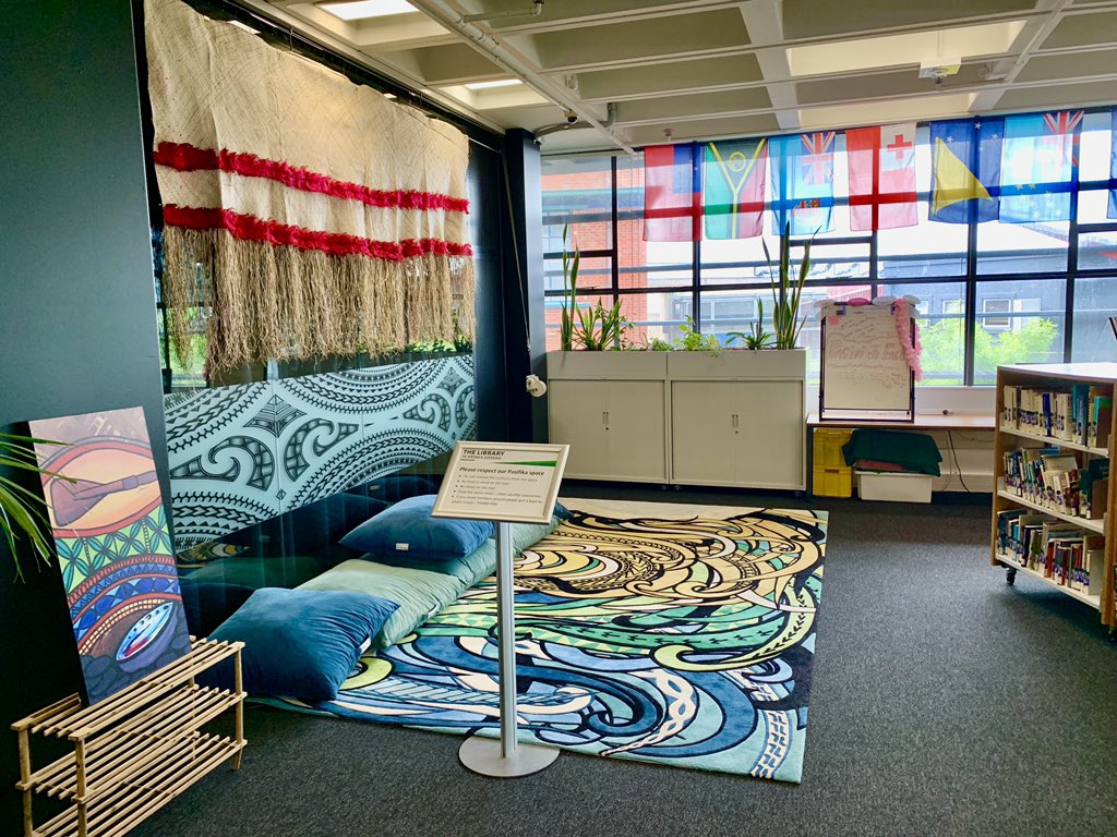 andypriestner's tweet image. Loved the Pasifika space in @WgtnUniLibrary todays UX training venue #uxtour (other NZ libraries take note!)
