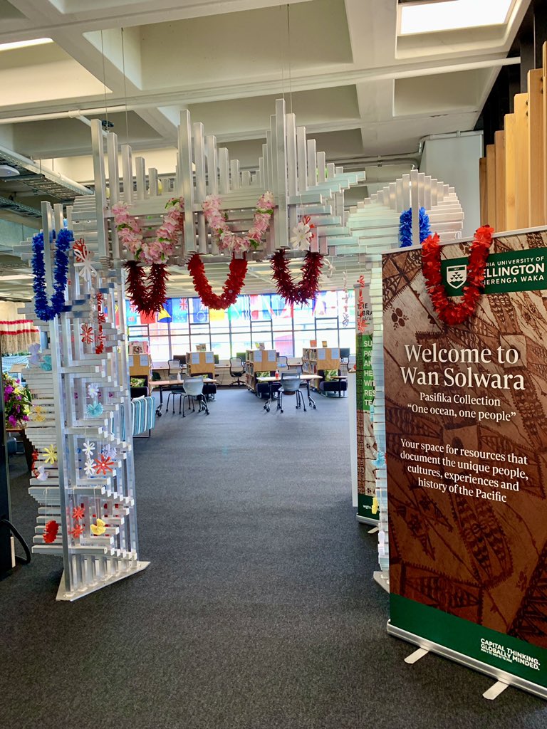 andypriestner's tweet image. Loved the Pasifika space in @WgtnUniLibrary todays UX training venue #uxtour (other NZ libraries take note!)
