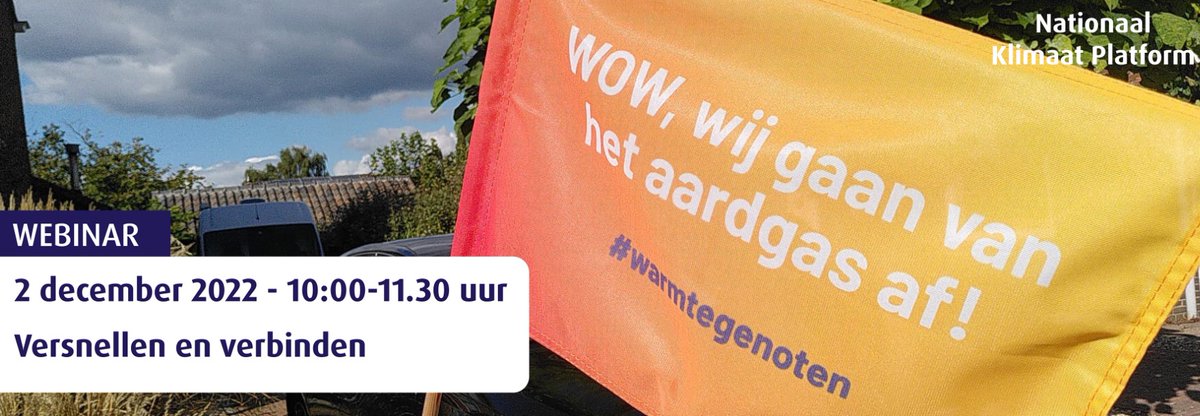 PlatformKlimaat's tweet photo. We willen in gesprek met je. Doe mee  aan het webinar Versnellen, verbinden op 2  december. https://t.co/9DI5PEVRVT  @Leefomgeving @OverlegFL https://t.co/aSmSaUwcCZ