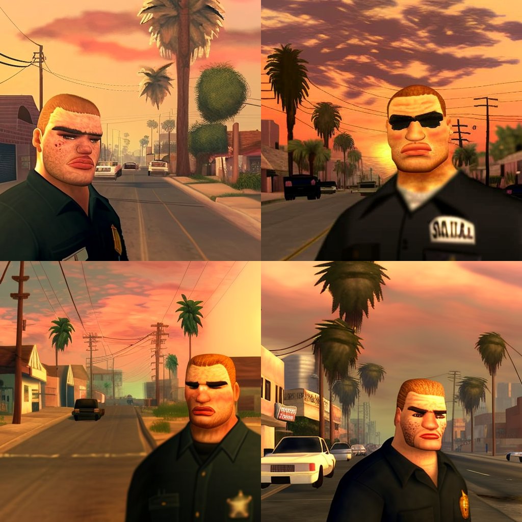 On Set for GTA: San Andreas Movie : r/midjourney