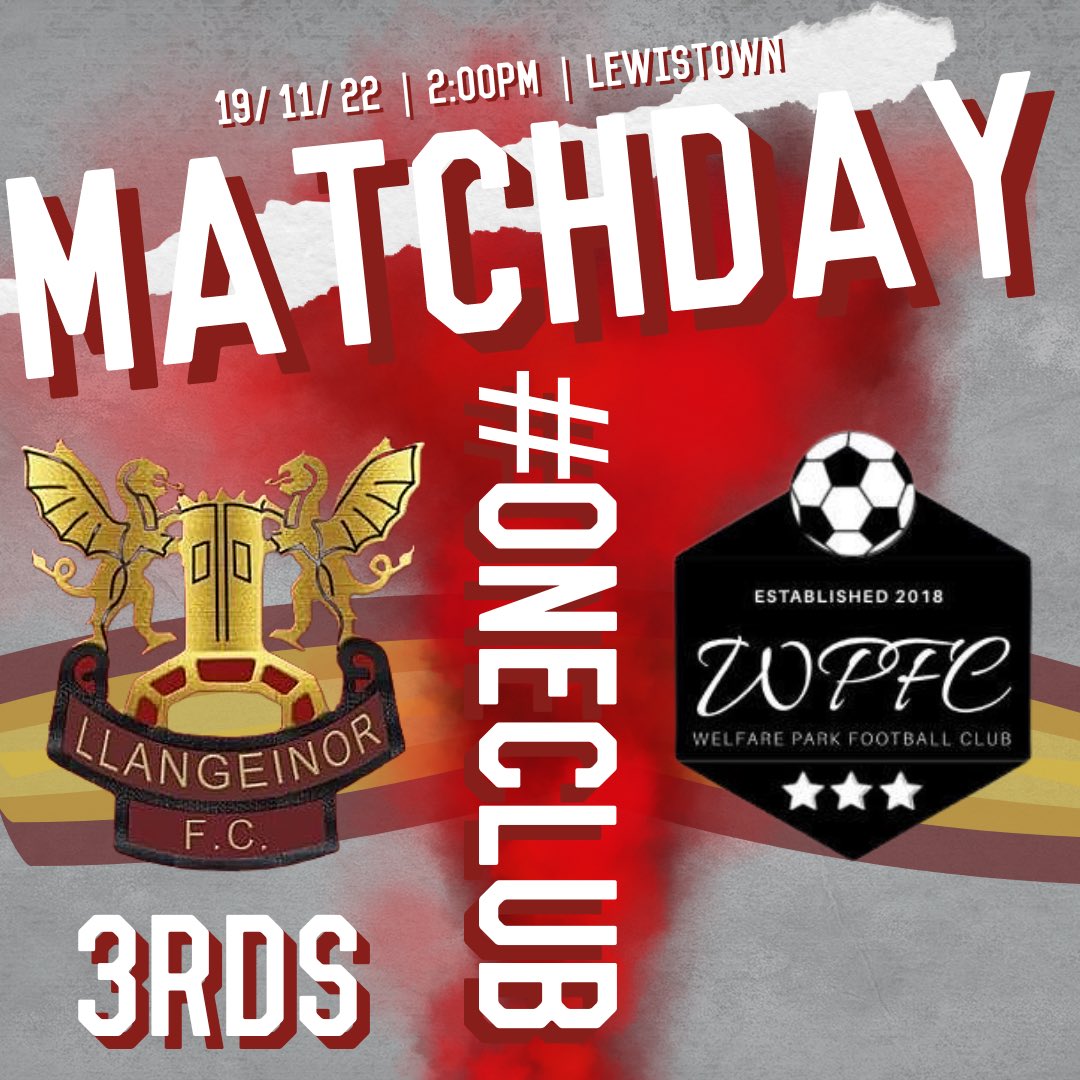 ‼️FIXTURES‼️

A full schedule for our seniors this week with two home games! 

Our 1sts and 3rds host <a href="/CwmbachRS/">Cwmbach Royal Stars SC</a> and <a href="/welfareparkfc/">Welfare Park FC</a> respectively whilst our 2nds are on the road as they face <a href="/BridgendTFC/">Bridgend Town FC</a>!

#OneClub 🔴⚫️