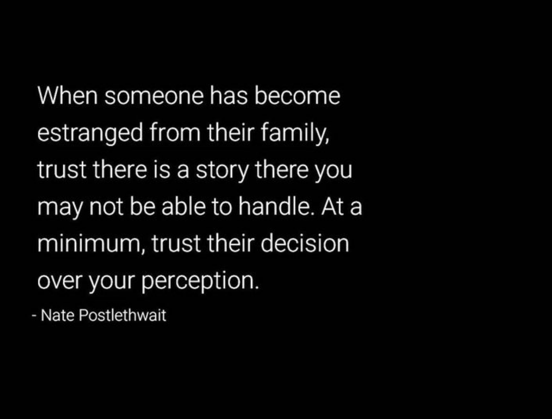 For Those in the Back.

#perception #perceptionshift #family