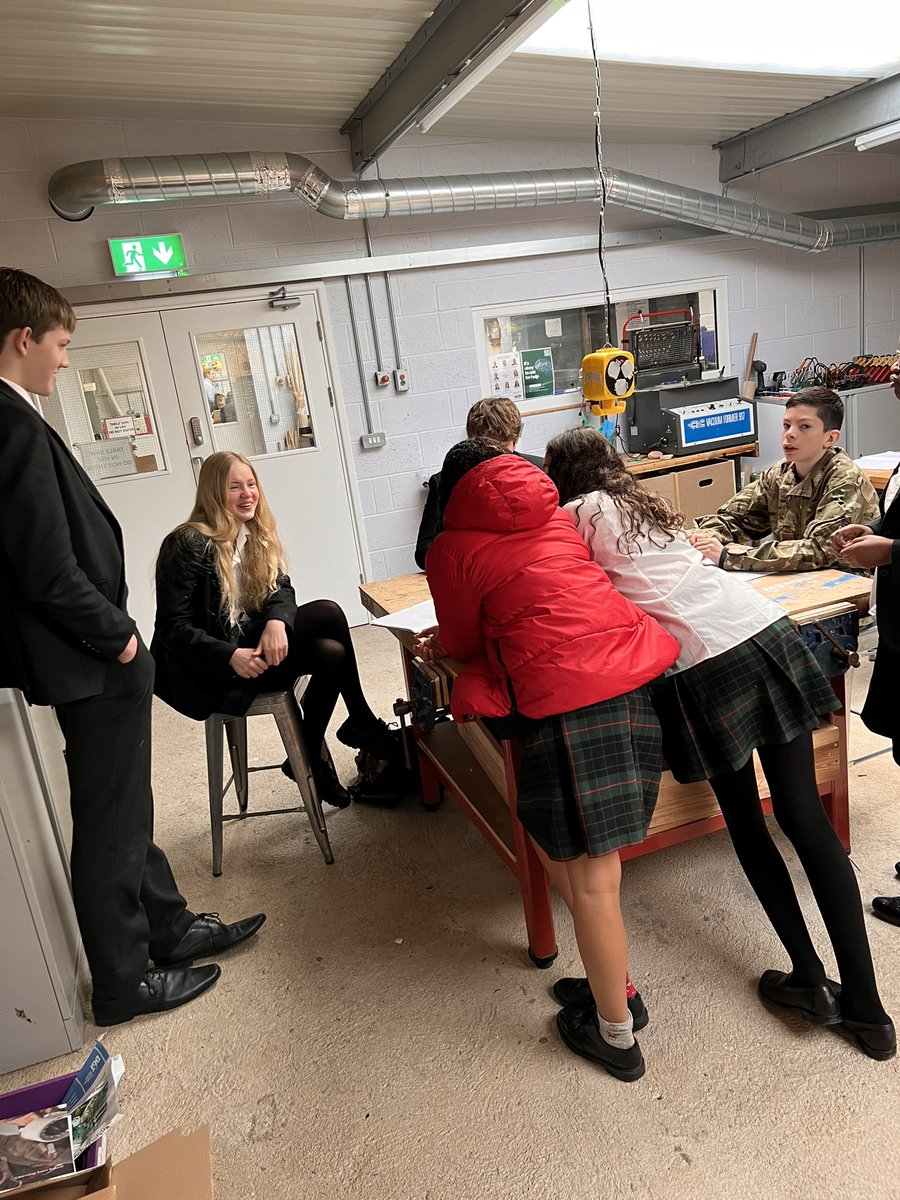 PlymColDesign's tweet photo. Sustainablility was a big focus of the day in dt today. Year 10 showed good knowledge by debating who had the highest or lowest carbon footprint in their group https://t.co/CYpMgQVDKA