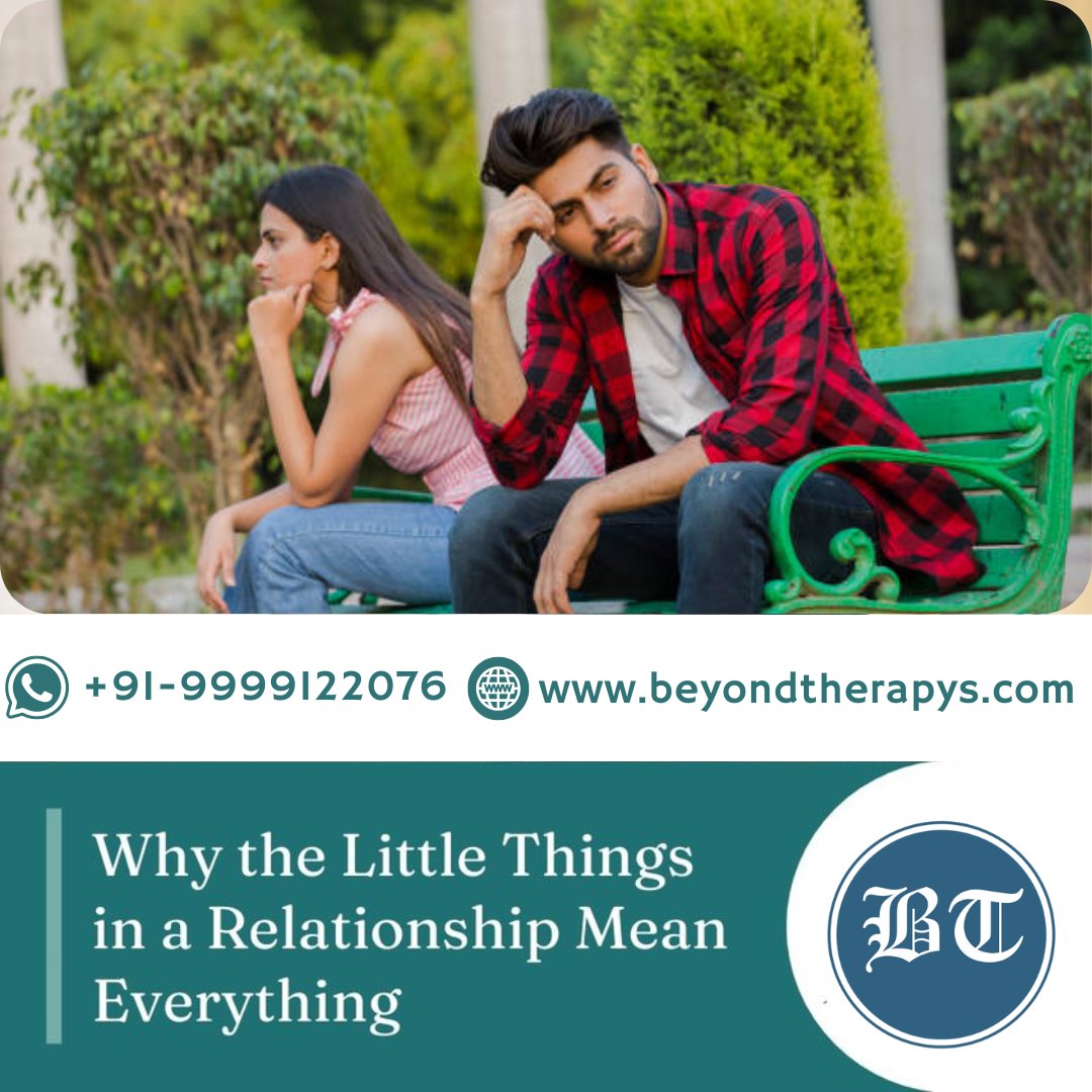 Grand gestures of love can bring surprise and joy to your partner, but the little things in relationships may consistently strengthen your bond.
Visit our website: beyondtherapys.com/blog/
WhatsApp: +91-99991 22076
Email: info@beyondtherapys.com
#beyondtherapy #counsellingservices