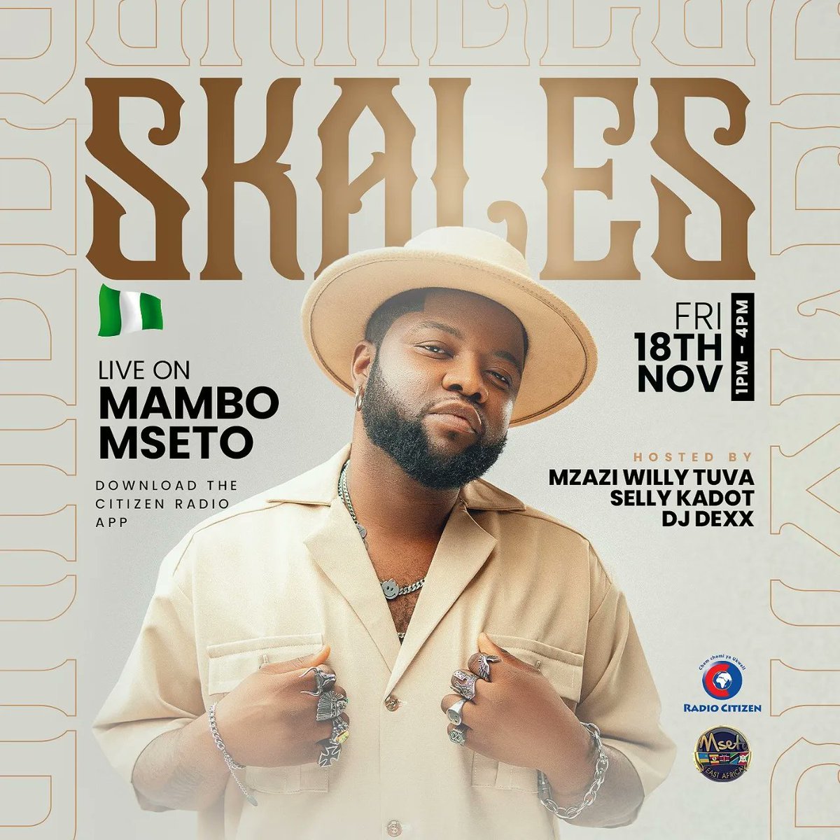 mzaziwillytuva's tweet photo. Leo tunapiga story @skales na @tomeofficial_ kwenye #MamboMseto 1pm-4pm @RadioCitizenFM | Kwenye #Mseto255 leo @mauki_26 ana story kumhusu Rayvanny na Wasafi, Khaligraph Jones na Harmonize kudiss uongozi wa Wasafi. Tega sikio upate burudani. https://t.co/MT302By7yq