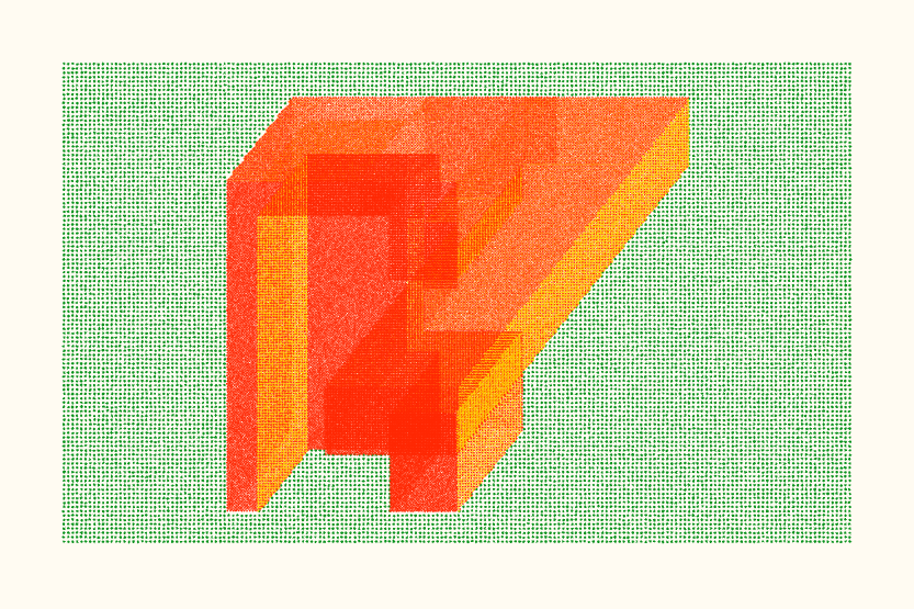 GM - Punktwelt #593 🧡 by <a href="/erikswahn/">Erik Swahn</a> #fxhash #genart