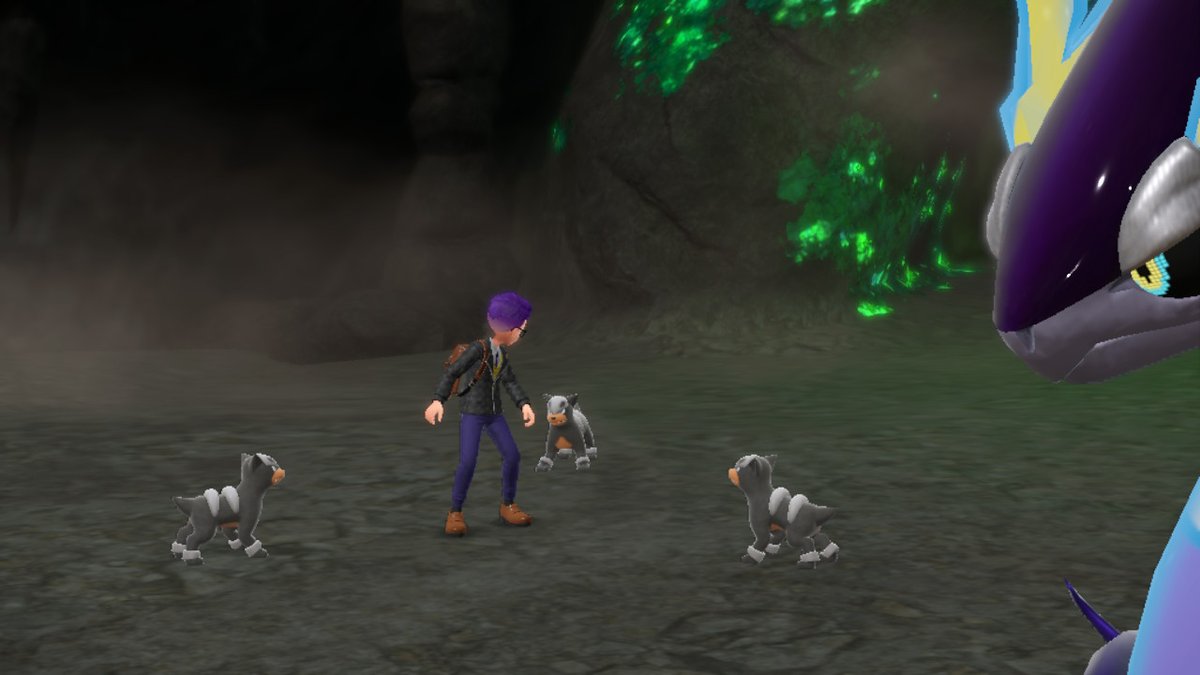 FenrirCrossing's tweet photo. And ou dont let me catch  single one :( #pokemonspoiler #spoiler
 #PokemonKarmesinPurpur #NintendoSwitch https://t.co/zQMb9eSZbL