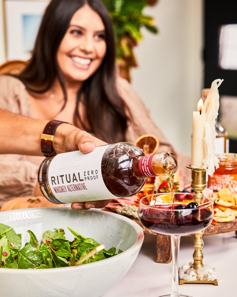 We are less than one week away from Thanksgiving! 🦃

Gathering ingredients for the big cooking showdown next week? Don't forget your guests who are reducing their alcohol intake! Ritual Zero Proof allows all holiday guests to feel included and enjoy a festive cocktail, without