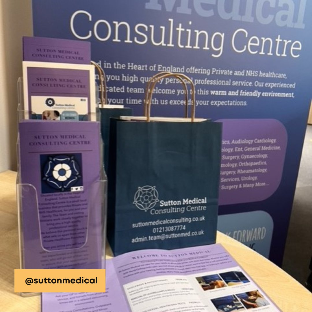 instantprintuk's tweet image. This week, we caught up with @SuttonMedical to uncover their favourite print products and how they use print to provide exceptional care for their clients 🏥

Check out their full interview in our latest client spotlight &amp;gt; bit.ly/3O5W8LL