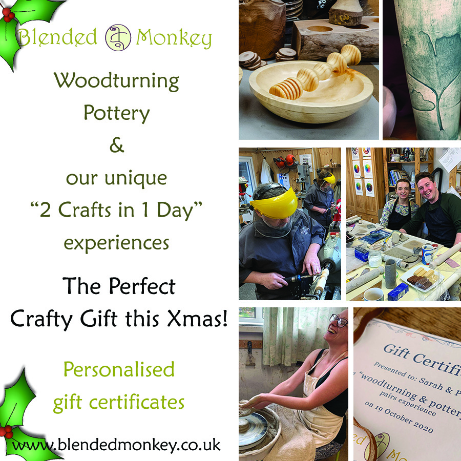 blended_monkey's tweet photo. Karen & Peter's pots are out of the kiln!
They made these lovely pieces in their 2 Crafts in 1 Day workshop here @blended_monkey ๐ต
๐1/2 or full-day sessions
๐Gift vouchers provided๐
#potterycambs #potterynorfolk #learntothrow #lovepottery #learnpottery #throwclay https://t.co/vvAGXdxoau