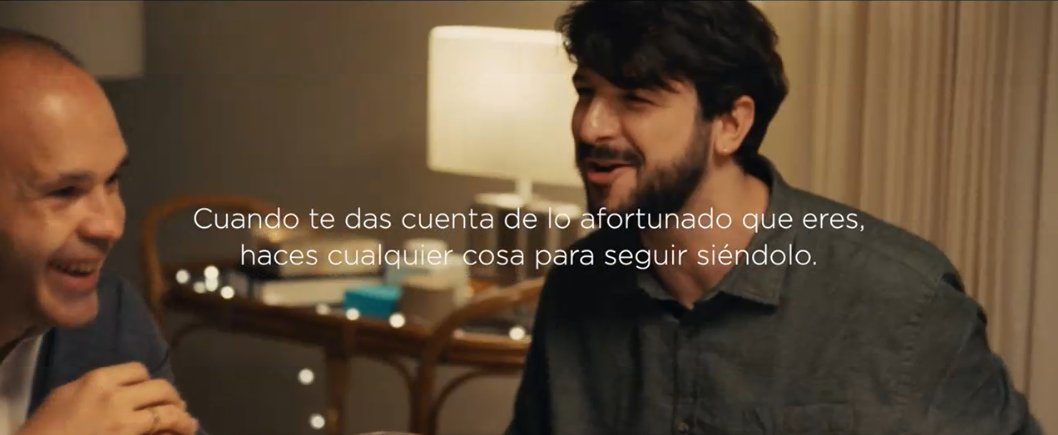 Juana Manso (Navidul) sobre la campaña de Navidul de este año, realizada por The Cyranos y protagonizada por <a href="/andresiniesta8/">Andrés Iniesta</a>

“Cuando te das cuenta de lo afortunado que eres, haces cualquier cosa para seguir siéndolo”

Así es la pieza que sigue con el claim Saboreemos lo sencillo