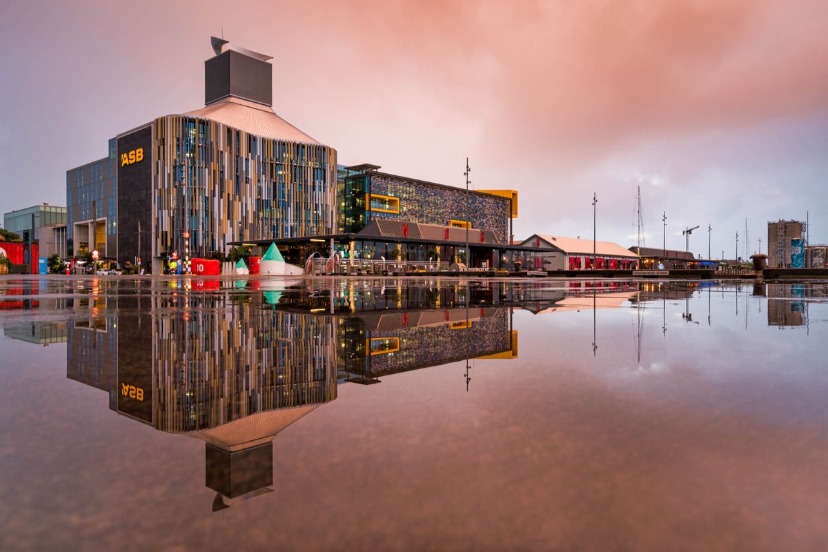 gn everyone… another Auckland #puddlereflection