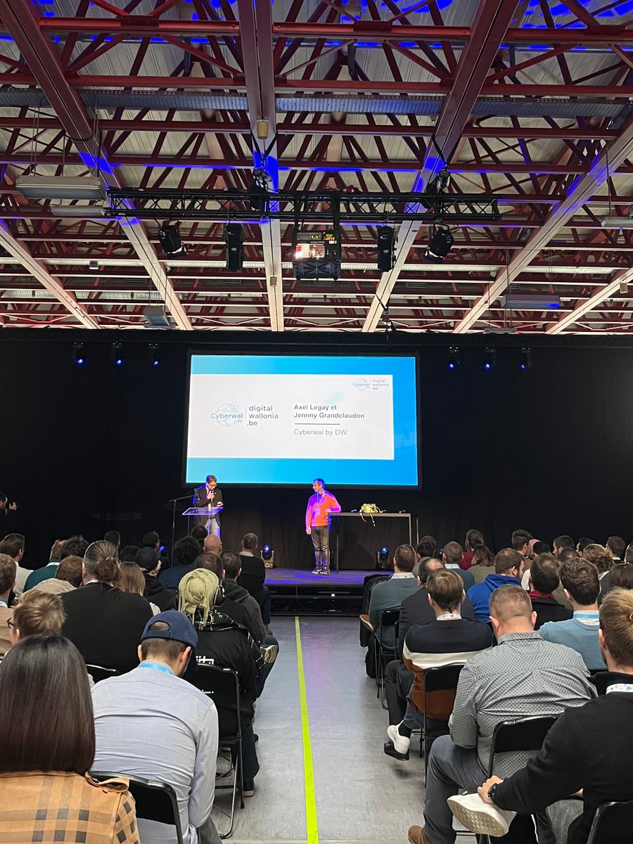 Digital Wallonia (@digitalwallonia) on Twitter photo Les présentations de la #CyberNight à #A6K, dans le cadre du programme #Cyberwal by #DigitalWallonia, se poursuivent :
🗣️ Alexandre Vandenbroeck ➡ Ada <a href="/ProximusGroup/">Proximus Group</a>
🗣️ Lison Rabuel ➡ <a href="/NCPWallonie/">NCP Wallonie</a>
🗣️ Axel Legay ➡ @UCLouvain_be
🗣️ Jeremy Grandclaudon ➡ <a href="/AdN_Wallonie/">Agence du Numérique</a> Les présentations de la #CyberNight à #A6K, dans le cadre du programme #Cyberwal by #DigitalWallonia, se poursuivent :
🗣️ Alexandre Vandenbroeck ➡ Ada <a href="/ProximusGroup/">Proximus Group</a>
🗣️ Lison Rabuel ➡ <a href="/NCPWallonie/">NCP Wallonie</a>
🗣️ Axel Legay ➡ @UCLouvain_be
🗣️ Jeremy Grandclaudon ➡ <a href="/AdN_Wallonie/">Agence du Numérique</a>