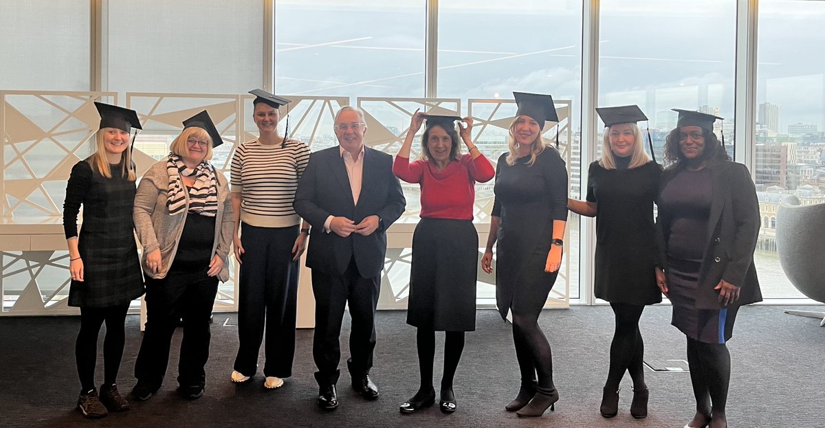 Here I am at the graduation ceremony for our EY Executive Assistants, who successfully completed our Business Support Development Programme – a learning and development opportunity to build new skills and explore new career paths - proudly pioneered by our EA community.👏