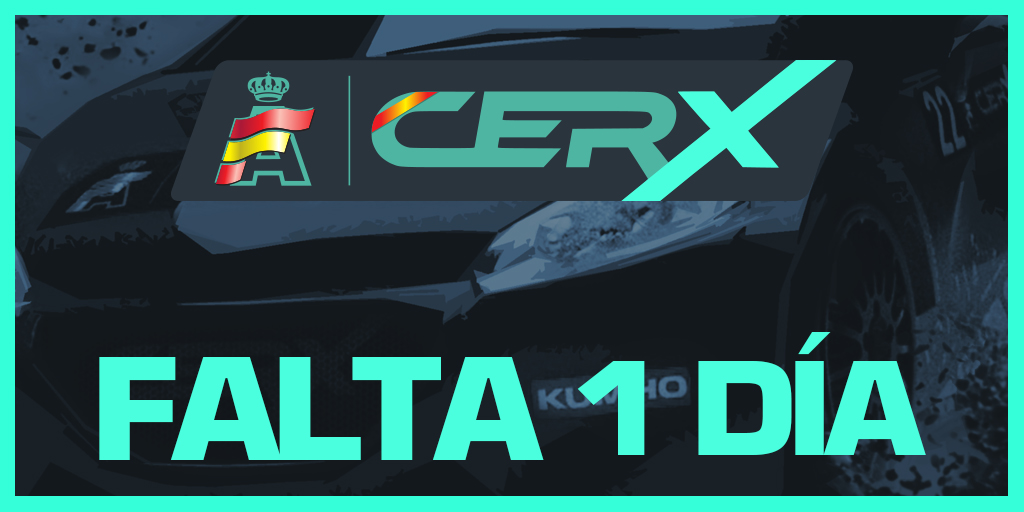 1⃣ DÍA...

Mañana se decide el campeonato, mañana tendremos Campeón de la <a href="/CERX_RFEDA/">Campeonato de España de Rallycross Loterías</a>, mañana es DÍA DE RALLYCROSS 🔥🚀

¿Preparados? 🏆

Más info ➡️ cerx.rfeda.es

#CERX #Rallycross