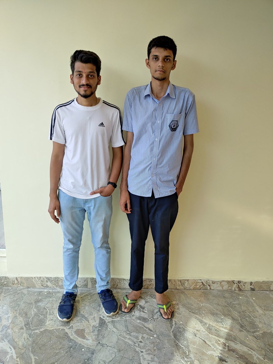 AdithyaPKashyap's tweet image. What a wonderful day today 😌
Met my twitter friend @Preetham1997S in real life 🥰
We met on Twitter and became friends and today we met on IRL, he is one of my best friends and a good human being, gentleman and motivator 😍 
Lots of love Preetham bro ♥️🤗
#WeMetOnTwitter