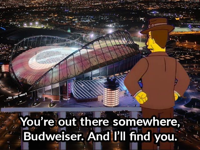 Rex Banner arrives in Doha for an important assignment