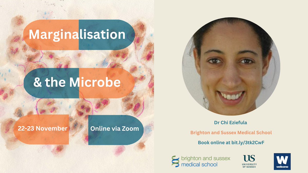 AMRinterrupted's tweet photo. Pleased to have Dr Chi Eziefula joining us at the Marginalisation & the Microbe Conference for a panel on 'Bladder Health'.
Register for free here:
https://t.co/looRagf9CM
#MATM22 https://t.co/BRzA6Fmq3J