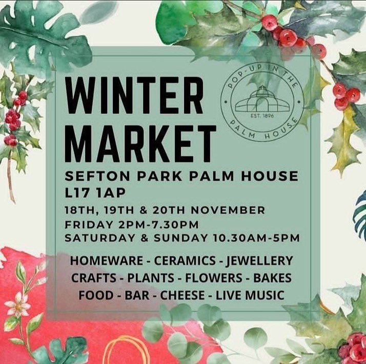 MurphysGin's tweet photo. We’re back at this wonderful place this weekend (Fri-Sun) - one of our favourite markets 😊
Pop down and see us - free glass with every big bottle of gin bought this weekend 😍🍸
#ginglass #gintastic #seftonparkpalmhouse #seftonpark #artisanmarket #christmasmarket #wintermarket https://t.co/Y877OBH9qB