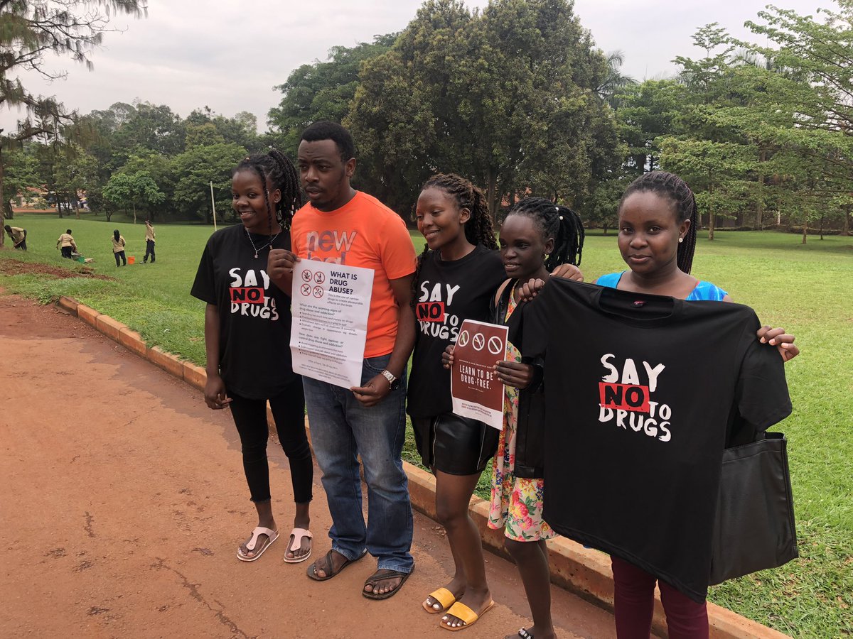 mistaken_genz's tweet photo. Guess who’s having a drug free day!                  
                                                                          Be a hero like these students we interacted with and say no to drugs.
#beahero #bedrugzero https://t.co/a46sVJEwPq