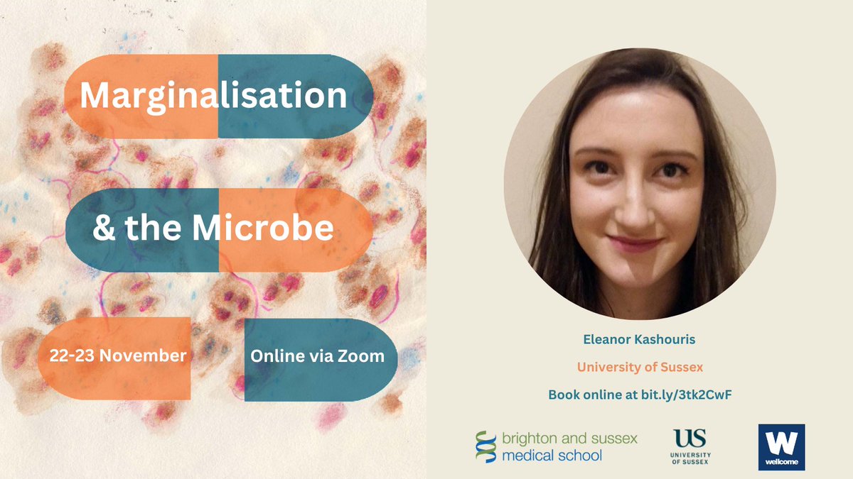 AMRinterrupted's tweet photo. Eleanor Kashouris @EKashouris will speak on the 'Bladder Health' panel at the Marginalisation & the Microbe conference.
For more details and to register:
https://t.co/looRagf9CM
#MATM22 #WAAW2022 https://t.co/tJoVWZxqUj