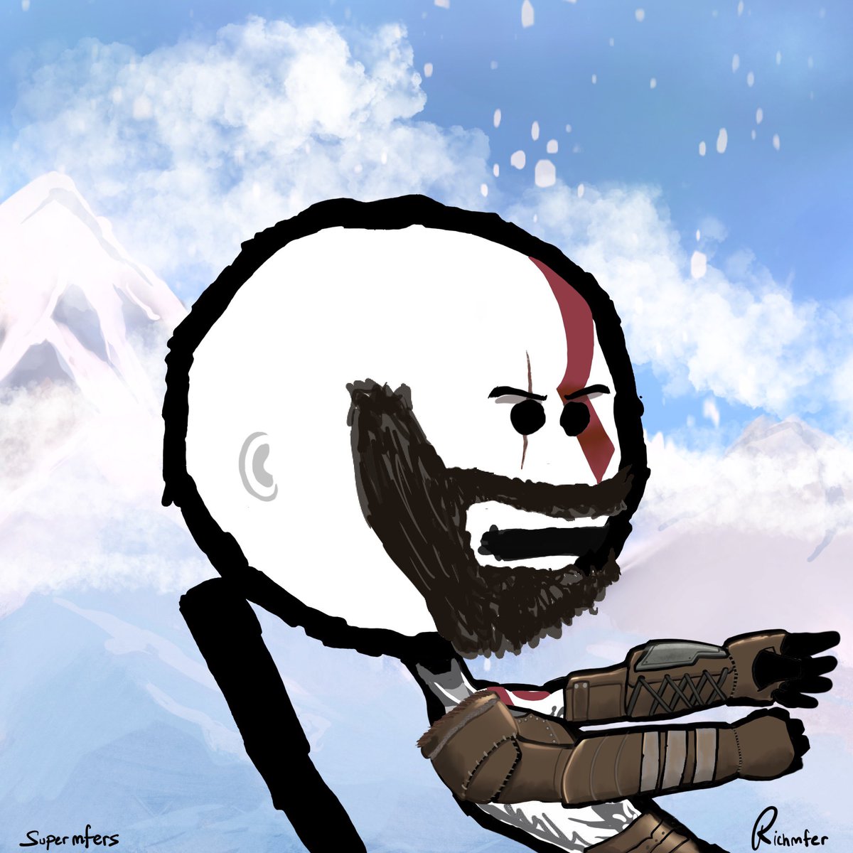 the mfer of war <a href="/supermfers/">supermfers</a>