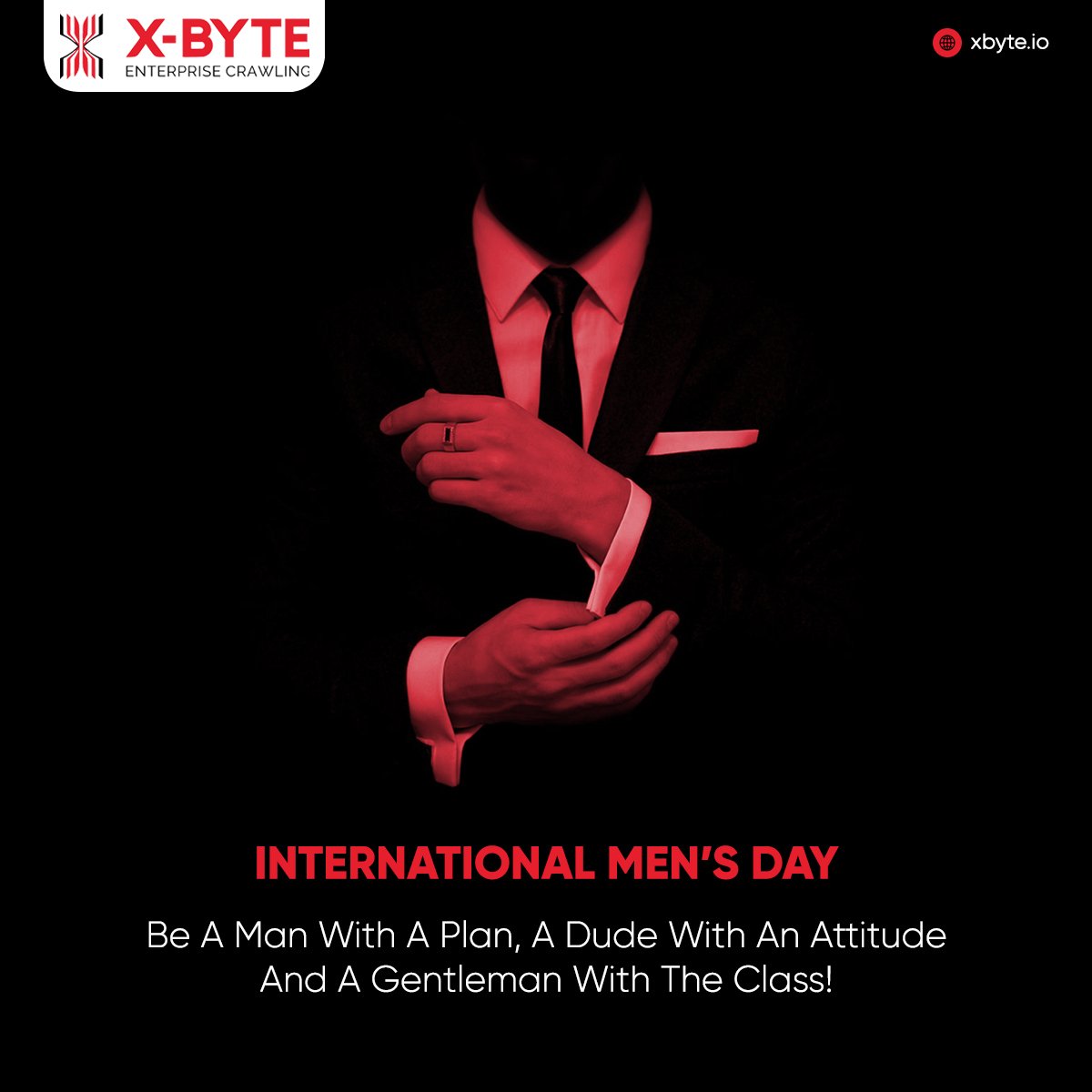 xbyteio's tweet photo. Men are a beautiful creation of God, but they are
not perfect, so itโs normal that they have several errors.
Happy International Menโs Day!
#internationalmensday #mensday #mensrights
#menempowerment #men #usa #canada #uk #uae
#xbyteio #xbytecrawling https://t.co/Qxnlwnlnf5