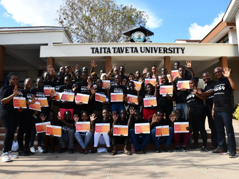 🇰🇪 Taita Taveta University Launch the first Ubuntu Leaders Academy Club and becomes the first university to launch the Ubuntu Club in Kenya. A total number of 30 leaders were trained.