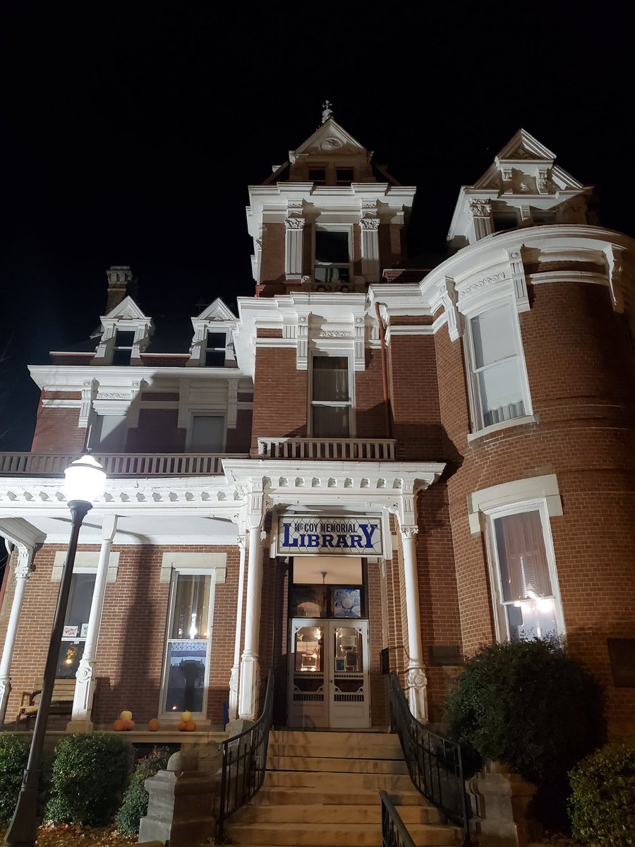 The_Riverlands's tweet photo. Ghost stories, dark history and a couple of unusual experiences at the McCoy Memorial Library in Mcleansboro... https://t.co/AqFENfVr1E